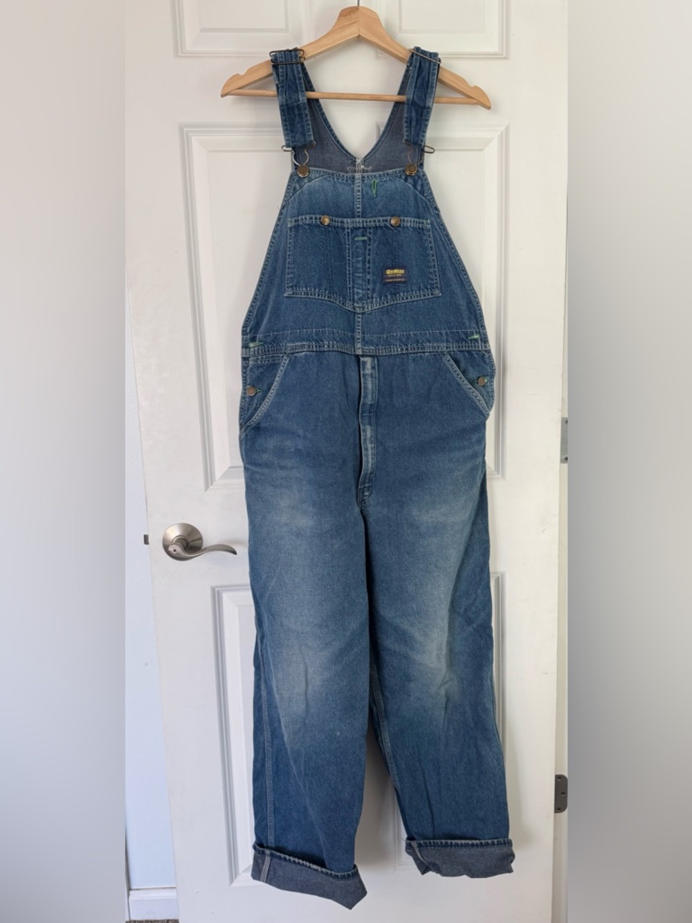 Vintage OshKosh B'gosh Blue Denim Overalls made in USA